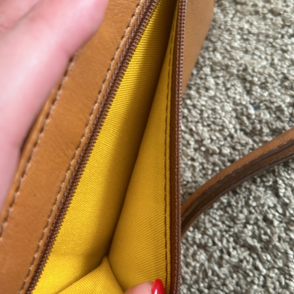 Cute Tan Fossil wristlet/wallet. - Picture 9 of 10